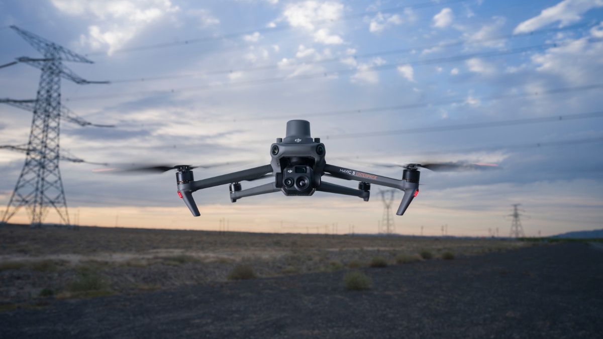 Dron DJI Mavic 3T utilizado en los relevamientos