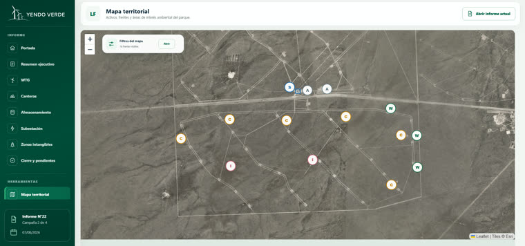 Mapa territorial